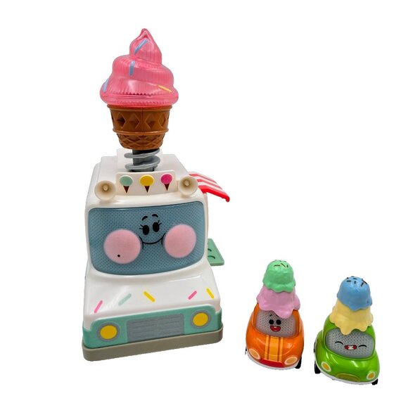 Vtech Go! Go! Cory Carson Ice Cream Truck Two Scoops Eileen Cory Chrissy Tested - Picture 1 of 15
